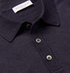 Richard James - Slim-Fit Cotton Polo Shirt - Blue