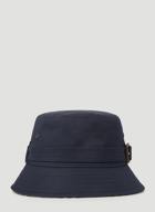Belted Bucket Hat in Blue