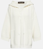Loro Piana Lace-up cotton hoodie