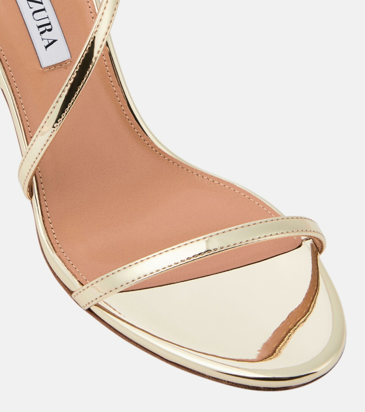 Aquazzura Sleek 75 leather sandals Aquazzura