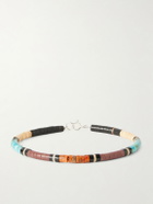 Peyote Bird - Terra Silver Multi-Stone Beaded Bracelet