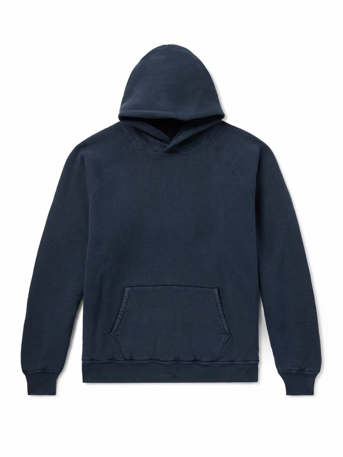 【新品】A.PRESSE Hoodie Navy 25ss A.PRESSE - Cotton-Jersey Hoodie - Blue A.PRESSE