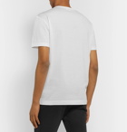 Dolce & Gabbana - Slim-Fit Logo-Appliquéd Cotton-Jersey T-Shirt - White