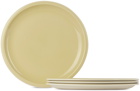 Jars Céramistes Yellow Cantine XL Plate Set, 4 pcs