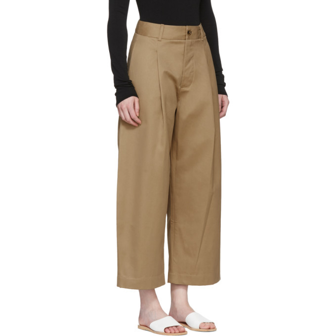 Studio Nicholson Tan Bonnard Trousers Studio Nicholson