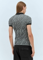 Jacquemus Le Polo Zebra