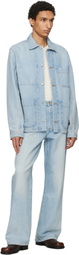 A.P.C. Blue New Rodney Denim Jacket