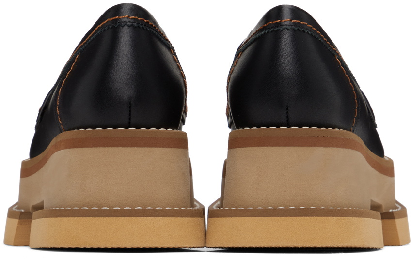 Clergerie Black Banel Loafers