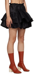 Kika Vargas Black Maye Miniskirt