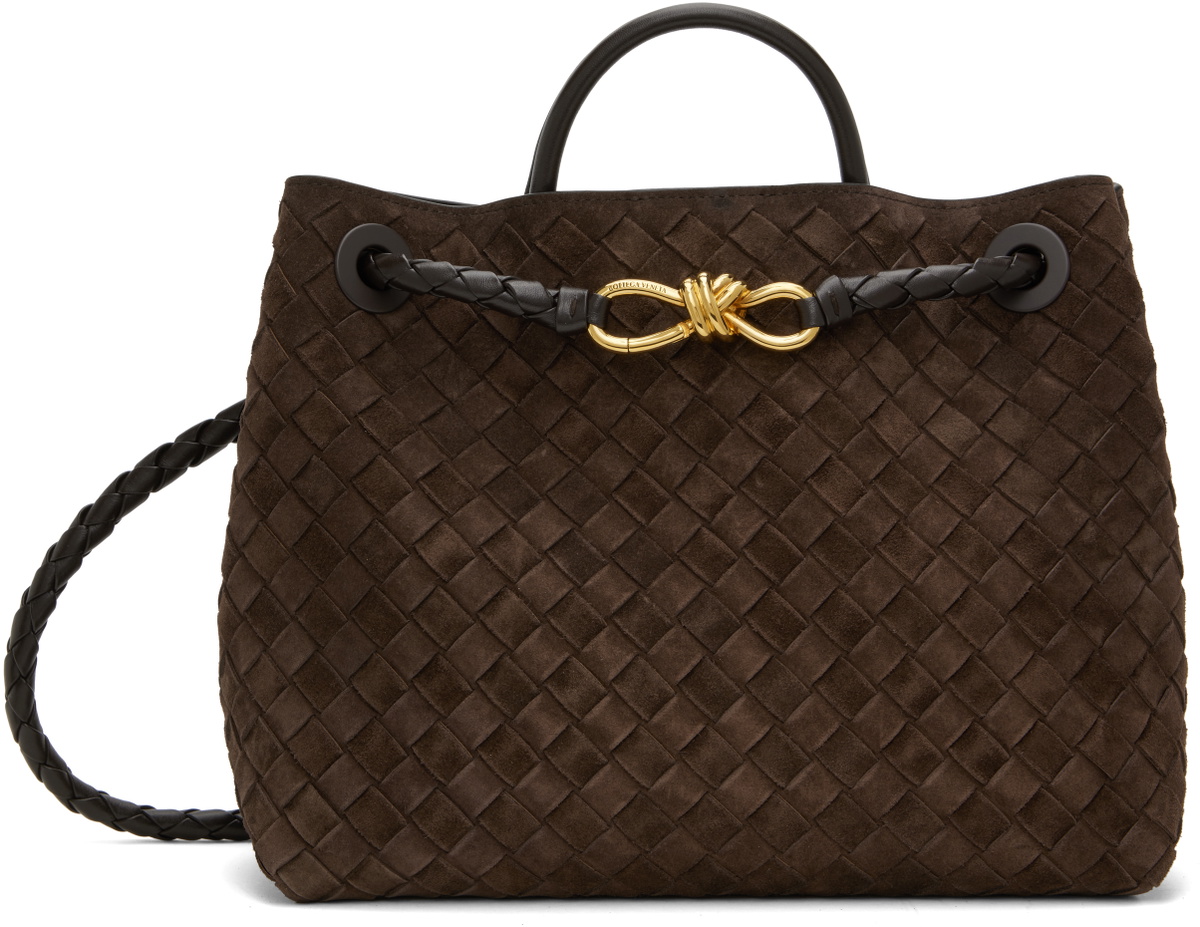 bv medium andiamo 32 brown lambskin