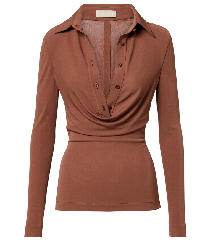 Photo: Elie Saab Jersey top