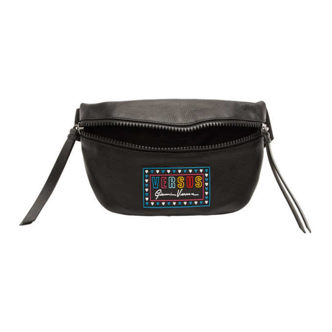 Versus Black Hearts Belt Bag