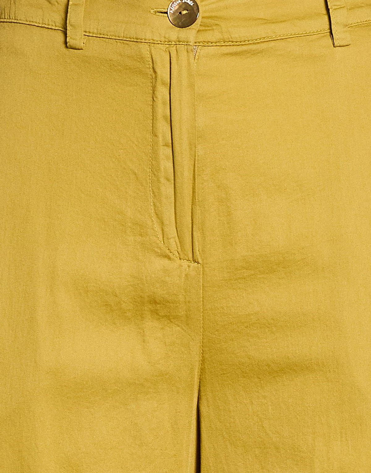 Alessia Santi Womens Pants Mustard