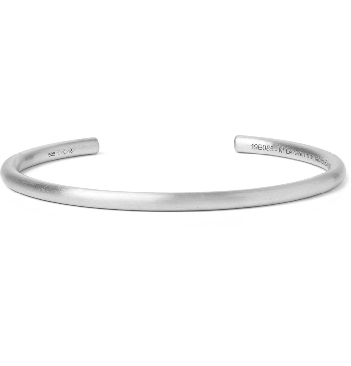 Photo: Le Gramme - Le 15 Brushed Sterling Silver Cuff - Silver