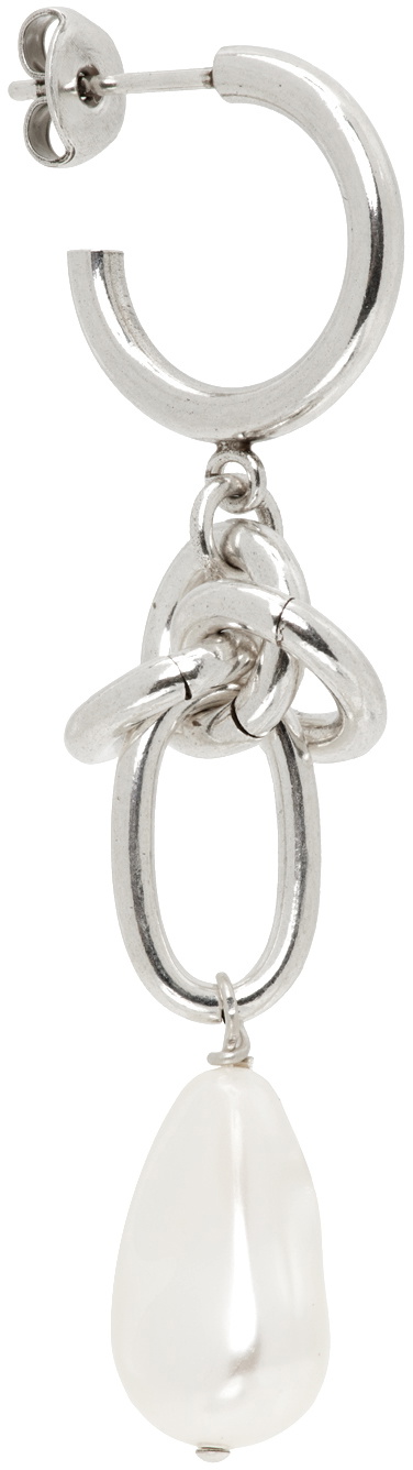 Isabel Marant Silver Hoop Single Earring