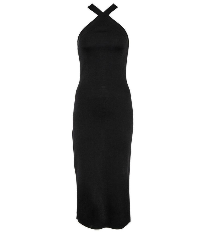 Photo: Nili Lotan Modena jersey midi dress