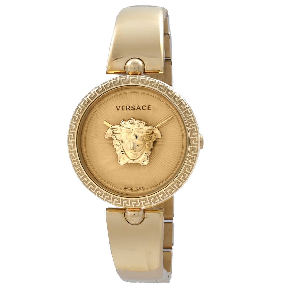 Versace Palazzo Empire Quartz Gold Dial Ladies Watch VECQ00618 Versace