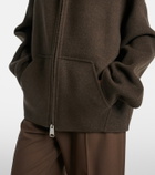 Khaite Dolem hooded oversized wool jacket