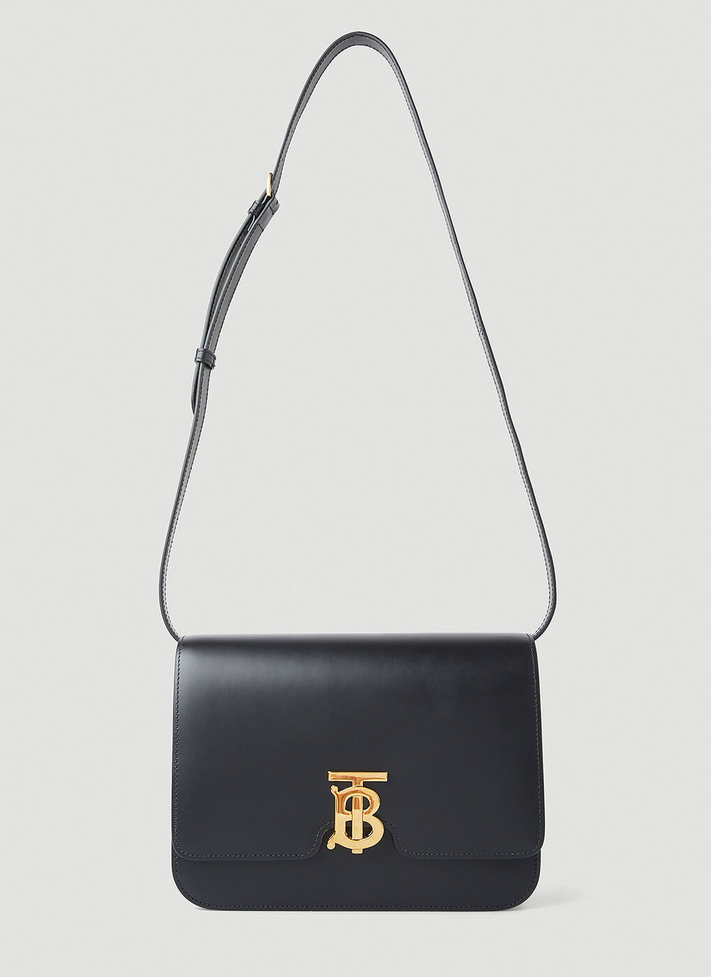 TB Medium Shoulder Bag in Black Burberry