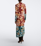 La DoubleJ Coven jacquard cotton-blend midi dress
