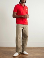 Valentino Garavani - Straight-Leg Cotton-Canvas Cargo Trousers - Neutrals
