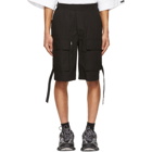 Juun.J Black Gurkha Pocket Shorts