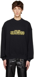 Song for the Mute Black 'Les Olympiades' Sweatshirt