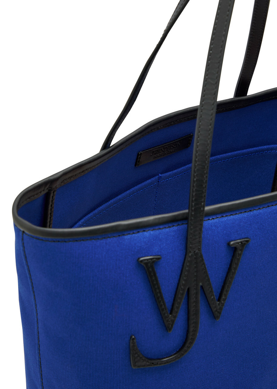 JW Anderson Anchor Large Canvas Tote bag - Blue - One Size