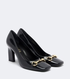 Gucci Signora Horsebit leather pumps