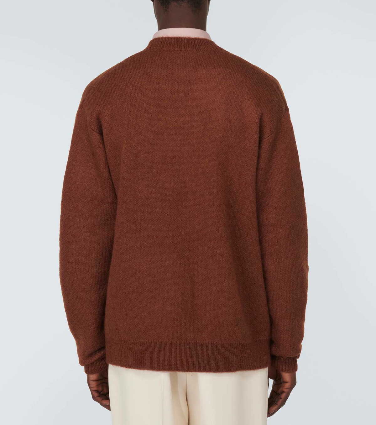 The Frankie Shop Lucas mohair and wool-blend cardigan