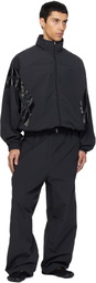 VETEMENTS Black Taped Track Jacket