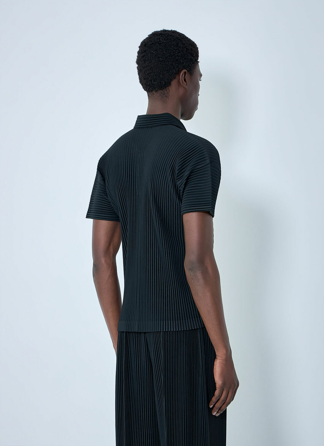 Homme Plissé Issey Miyake Pleated Short Sleeve Shirt