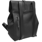 Rains Men's Bucket Backpack in Black