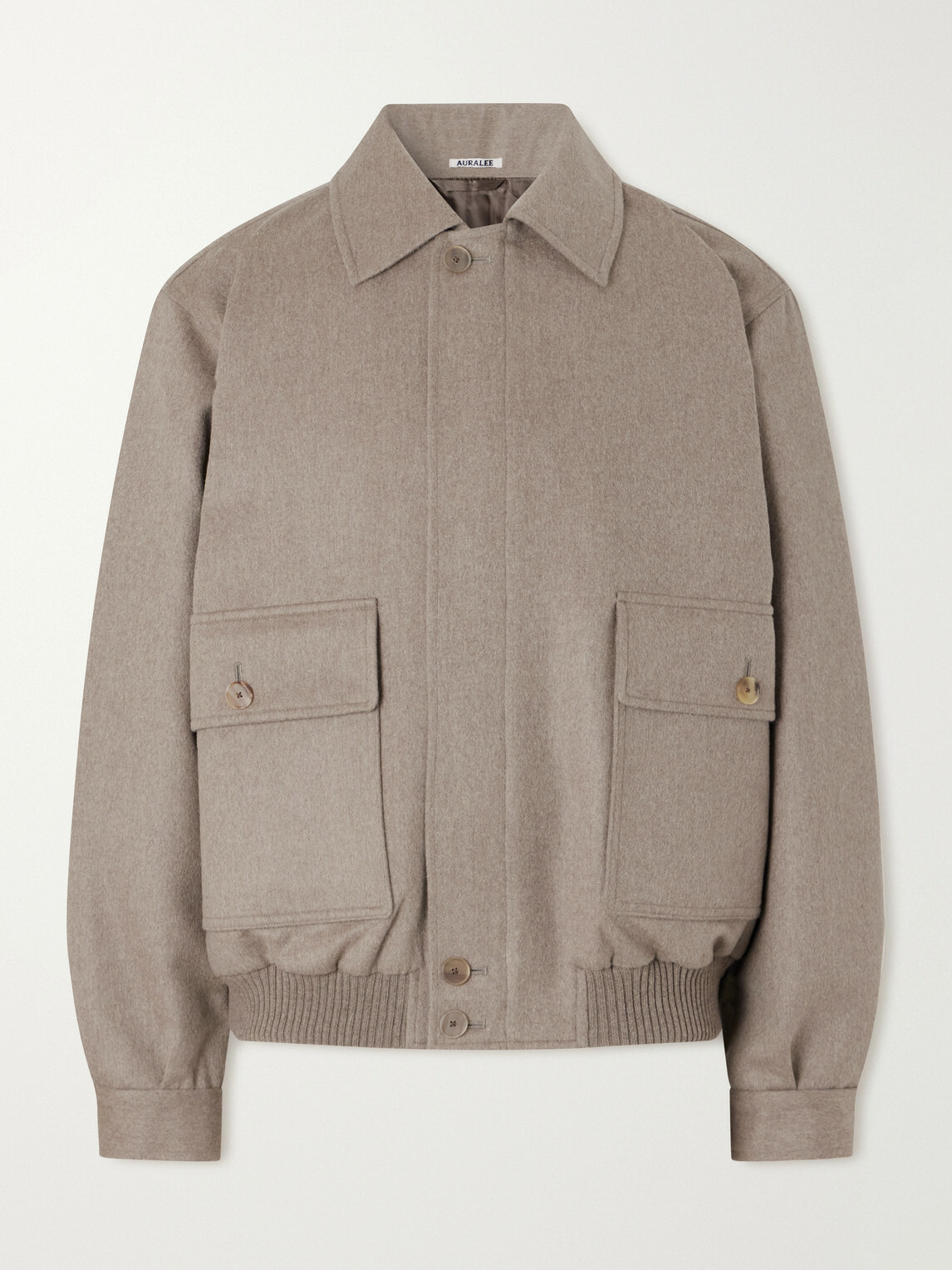 Auralee - Cashmere Blouson Jacket - Brown