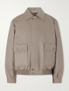 Auralee - Cashmere Blouson Jacket - Brown