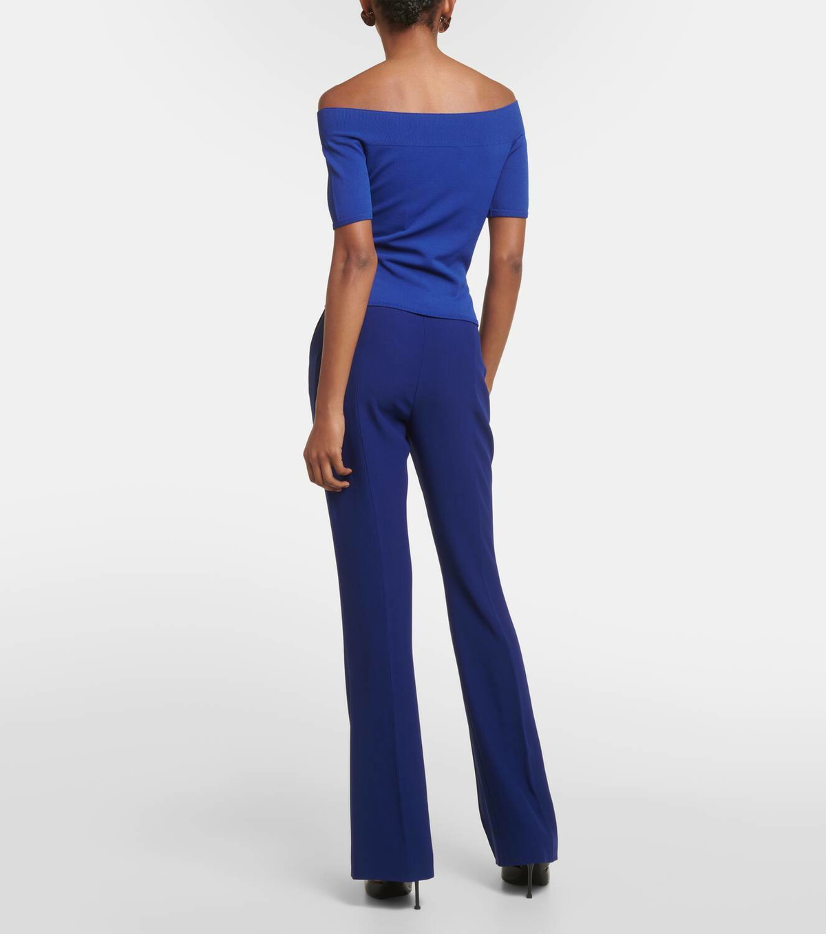Alexander McQueen Off-shoulder top Alexander McQueen
