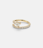 Anita Ko 18kt gold (750/1000) ring with diamonds