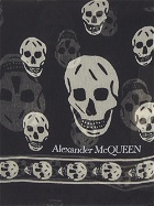Alexander Mcqueen Black Scarf