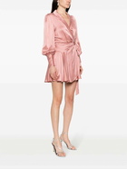 ZIMMERMANN - Silk Wrap Mini Dress