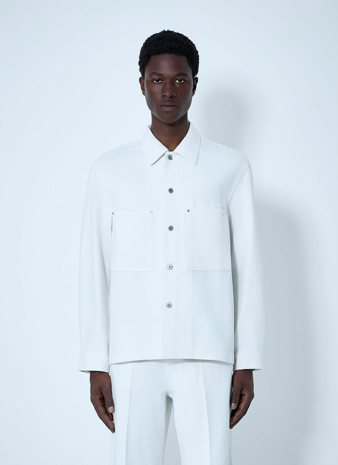 Lemaire Cotton Twill Overshirt