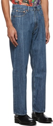 Our Legacy Blue Washed Third Cut Jeans