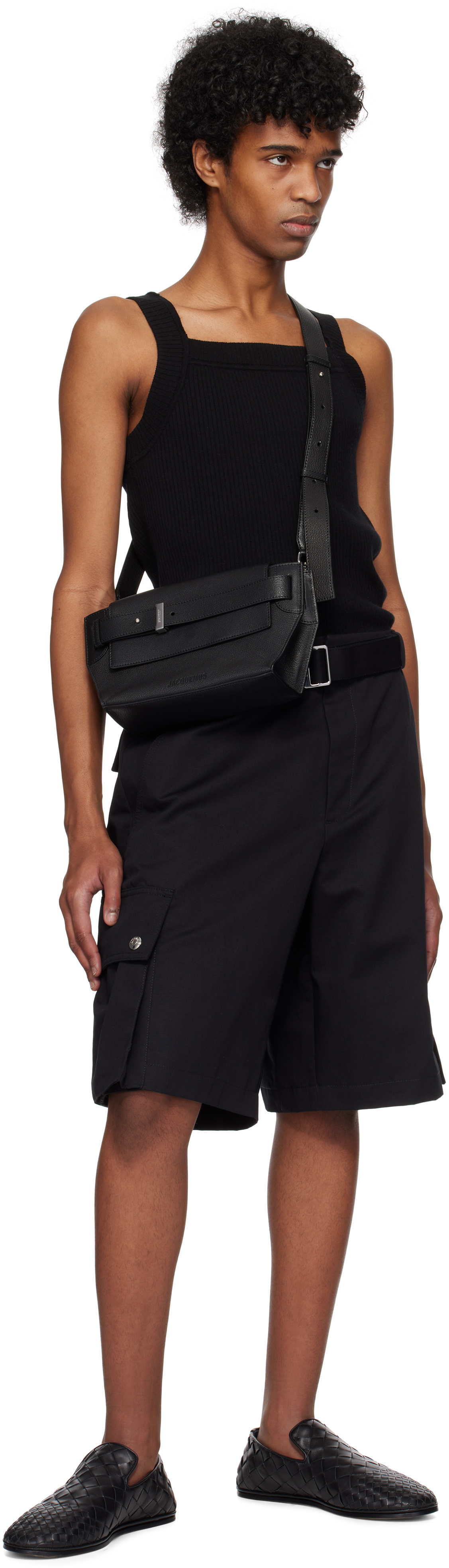 JACQUEMUS Black La Casa 'The Capri messenger' Bag Jacquemus