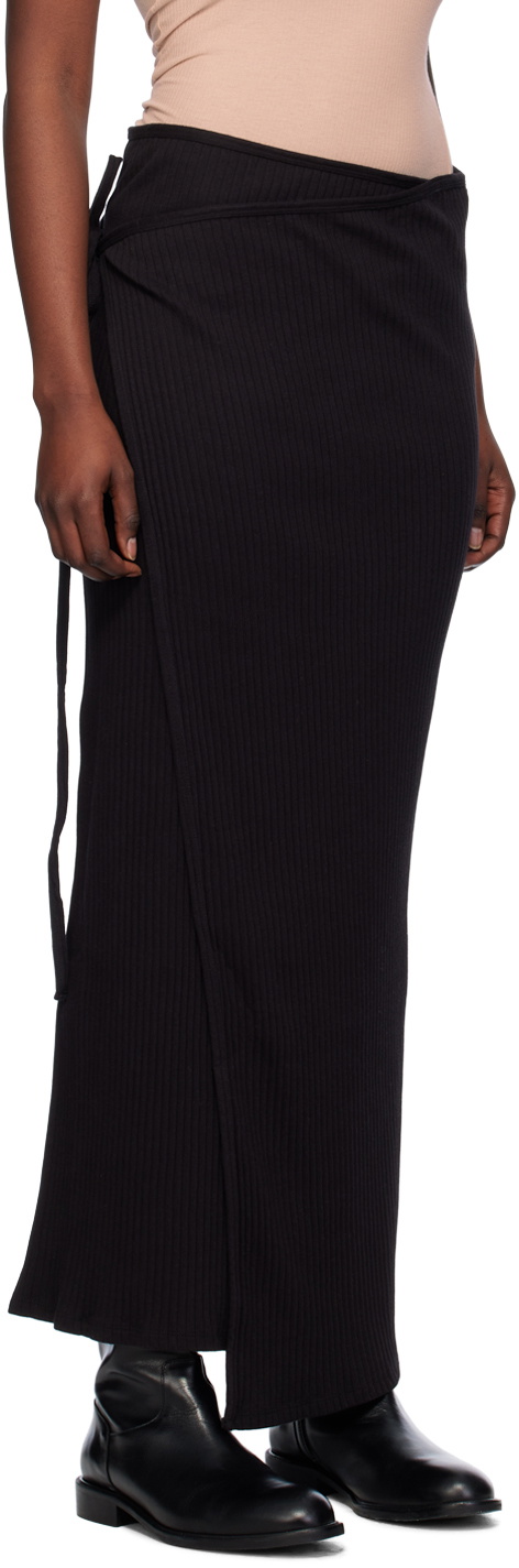 Baserange Black Brig Maxi Skirt Baserange