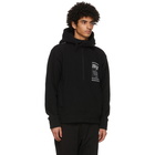 Versace Jeans Couture Black Warranty Half-Zip Hoodie