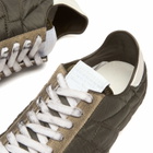 Maison Margiela Women's Low Top Sprinter Sneakers in Dark Green/White/Grey