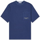 Stone Island Men's Marina Logo Pocket T-Shirt in Royal Blue