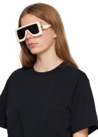 Loewe Off-White Anagram Mask Sunglasses