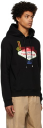 Lanvin Black Embroidered Hoodie