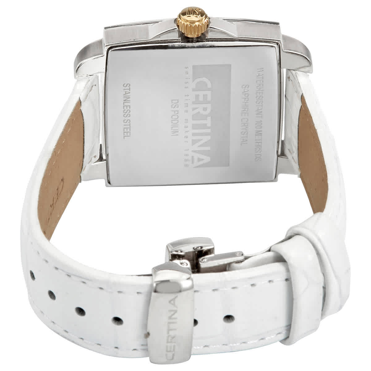 Certina DS Podium Quartz Silver Dial Ladies Watch C0013102603700