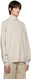 Fear of God Beige Lightweight Turtleneck